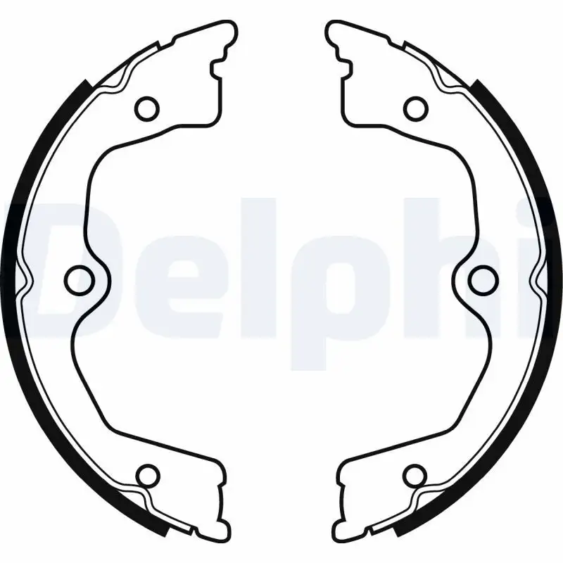 DELPHI LS2033 El Fren Balatası 43053SJAE00