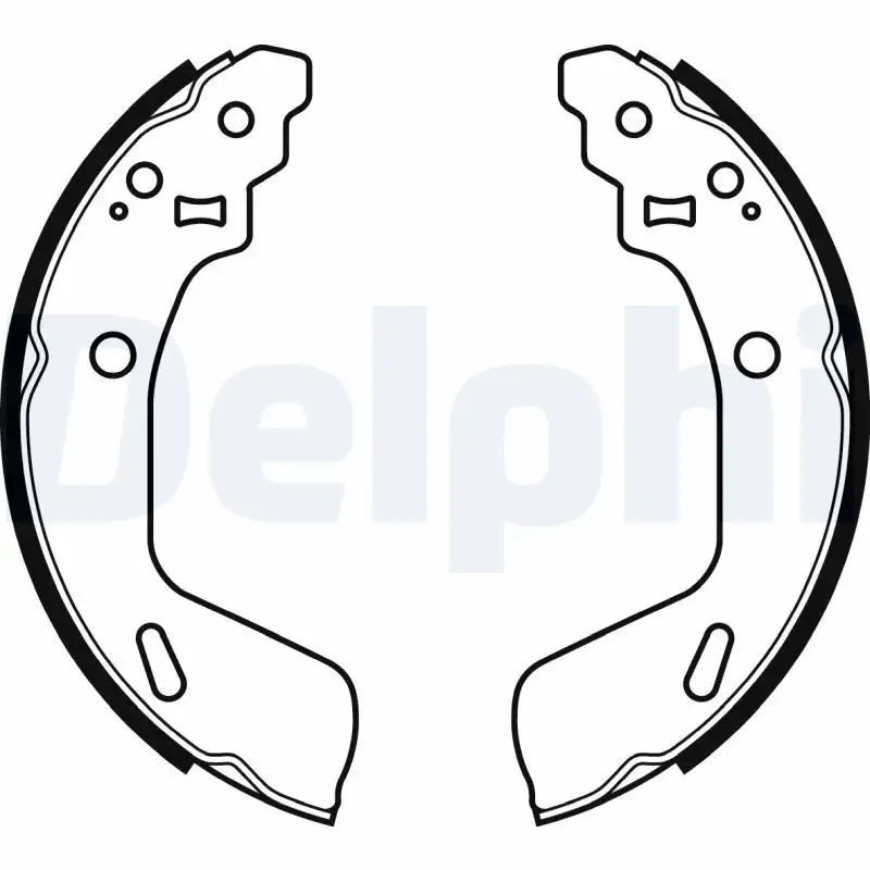 DELPHI LS2073 Arka Fren Balatası 5320068L01