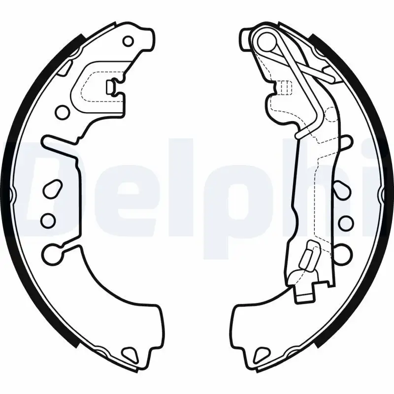 DELPHI LS2135 Arka Fren Balatası 77367099