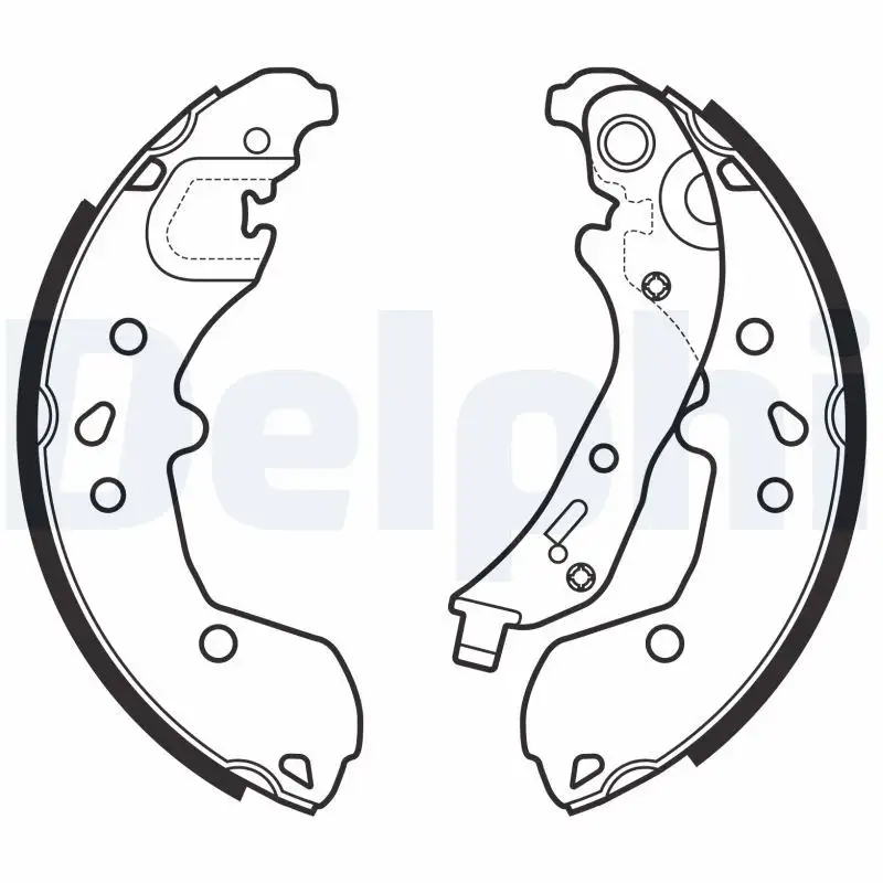 DELPHI LS2148 Arka Fren Balatası