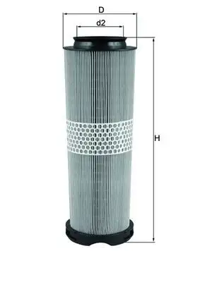 MAHLE LX1020 Hava Filtresi A6460940004