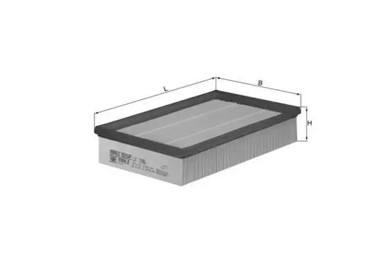 MAHLE LX1596 Hava Filtresi 16546EB300