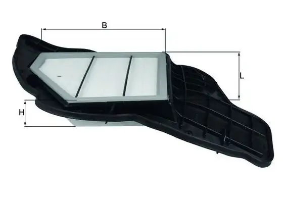 MAHLE LX1684/5 Hava Filtresi 13717577458