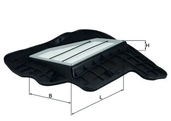 MAHLE LX1685/5 Hava Filtresi 13717577457
