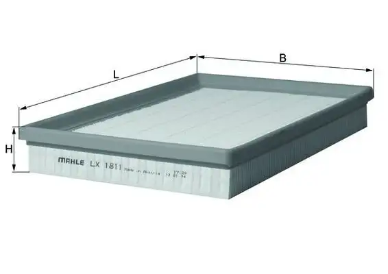 MAHLE LX1811 Hava Filtresi 030129620F