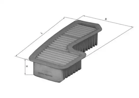 MAHLE LX1936 Hava Filtresi 1780170050