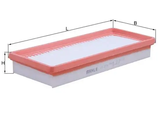 MAHLE LX2034 Hava Filtresi A6600900101