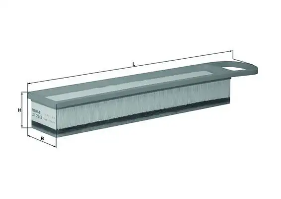 MAHLE LX2843 Hava Filtresi 1444RV