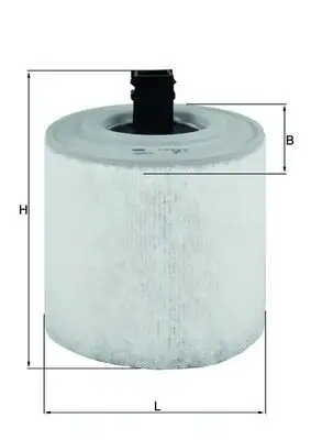 MAHLE LX3015/16 Hava Filtresi 39030321