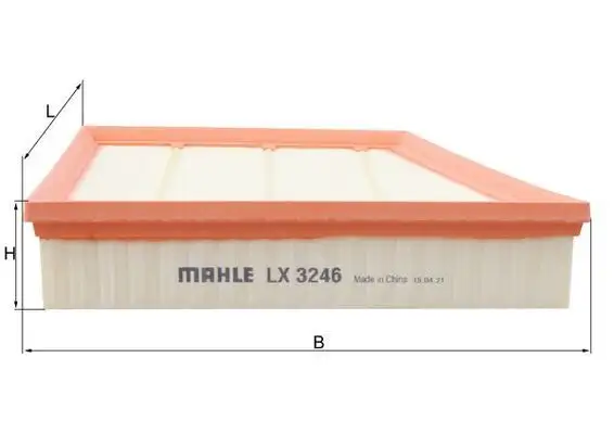 MAHLE LX3246 Hava Filtresi LR024309