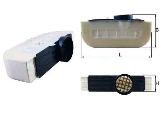 MAHLE LX3294/4 Hava Filtresi 4M0133843A