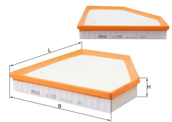 MAHLE LX3320 Hava Filtresi 13718605164