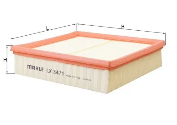 MAHLE LX3471 Hava Filtresi A6510940204