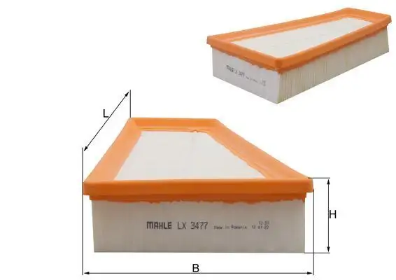 MAHLE LX3477 Hava Filtresi A2700940004