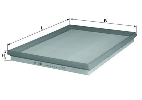 MAHLE LX390 Hava Filtresi