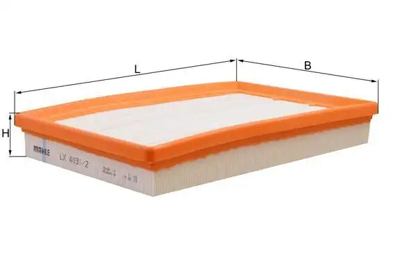 MAHLE LX4031/2 Hava Filtresi A6540941500
