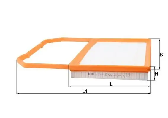 MAHLE LX4632 Hava Filtresi 04C129620E