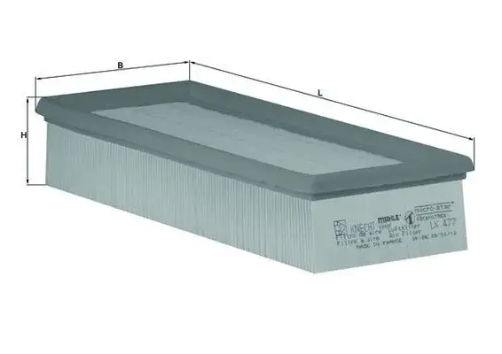 MAHLE LX477 Hava Filtresi 7701041740