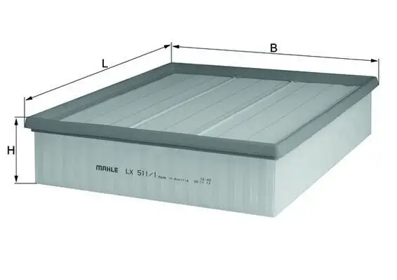 MAHLE LX511/1 Hava Filtresi