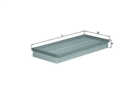 MAHLE LX569 Hava Filtresi 13712245401
