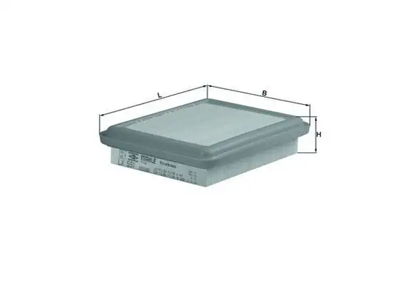 MAHLE LX591 Hava Filtresi