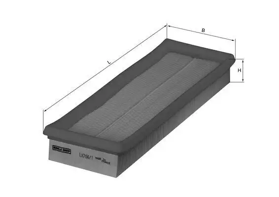 MAHLE LX704/1 Hava Filtresi