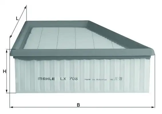 MAHLE LX708 Hava Filtresi