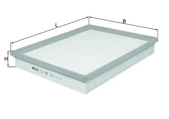 MAHLE LX735 Hava Filtresi