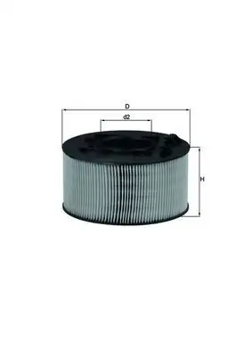 MAHLE LX759 Hava Filtresi 13717503141
