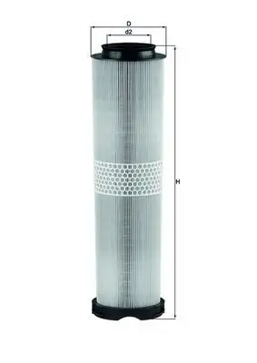 MAHLE LX816/4 Hava Filtresi A6110940204