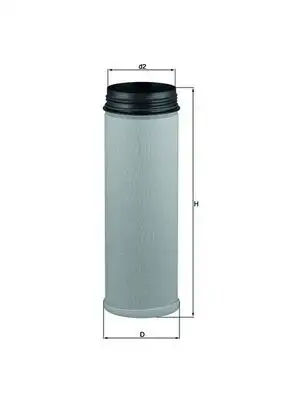 MAHLE LXS277 Hava Filtresi