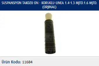 MASTER M11684 Arka Amortisör Toz Körüğü Seti 51792434
