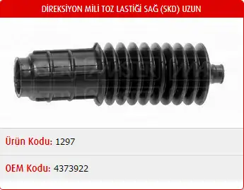 MASTER M1297 Rot Körüğü (Sağ) 4373922