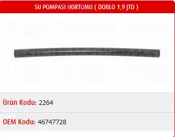 MASTER M2264 Devirdaim Hortumu 643467
