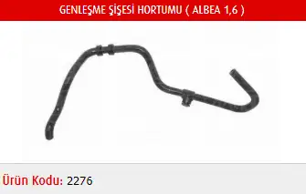 MASTER M2276 Yedek Su Deposu Hortumu 46779418