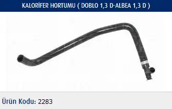 MASTER M2283 Kalorifer Hortumu 51719582