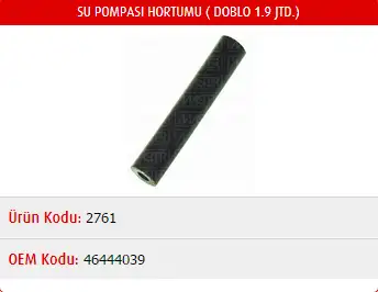 MASTER M2761 Devirdaim Hortumu 46444039