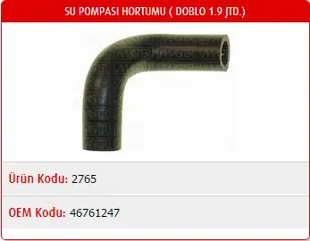 MASTER M2765 Devirdaim Hortumu 46761247