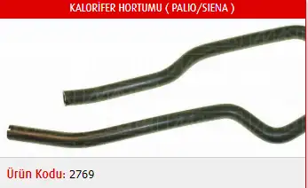 MASTER M2769 Kalorifer Hortumu 46532722