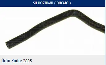 MASTER M2805 Devirdaim Hortumu 9638047280