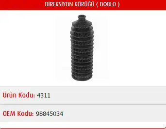 MASTER M4311 Rot Körüğü 98845034