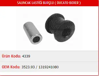 MASTER M4339 Salıncak Burcu