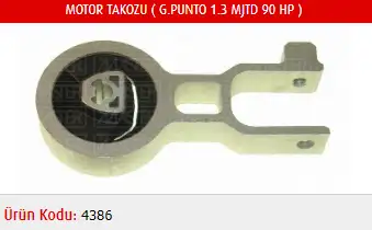 MASTER M4386 Motor Takozu 50700442