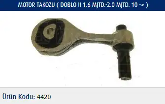 MASTER M4420 Motor Takozu 51897408