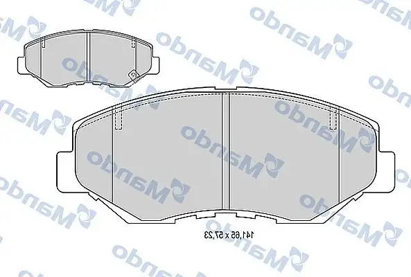 MANDO MBF015004 Ön Fren Balatası