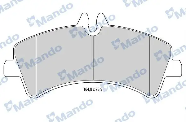 MANDO MBF015040 Arka Fren Balatası