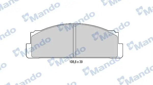 MANDO MBF015053 Ön Fren Balatası