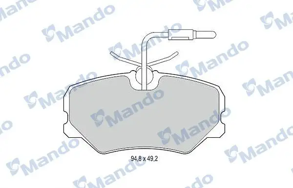 MANDO MBF015082 Ön Fren Balatası