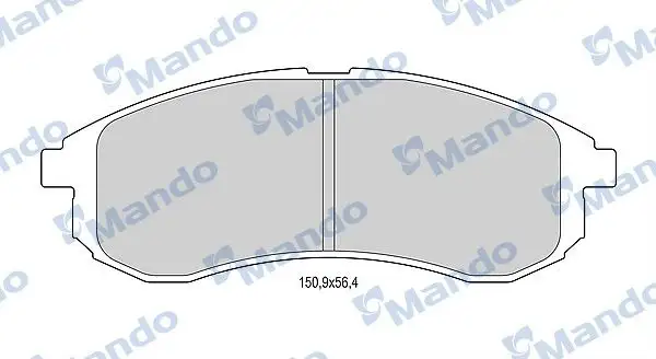 MANDO MBF015173 Ön Fren Balatası