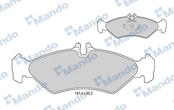 MANDO MBF015657 Arka Fren Balatası